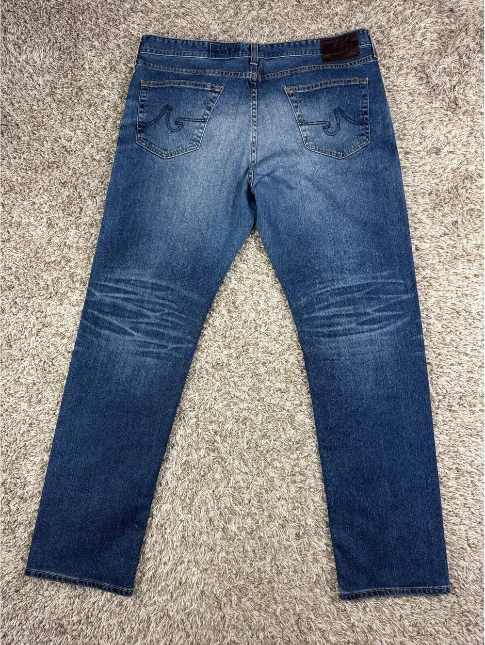 AG Adriano Goldschmied The Graduate Men’s Jeans Size 40x32 Blue Stretch